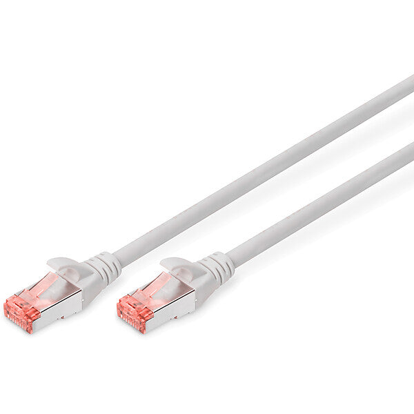 DIGITUS Patchkabel Cat6 S/FTP LSOH,AWG 27/7,3m,gr DK-1644-030